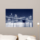 Brooklyn Bridge and Manhattan Wall Decal