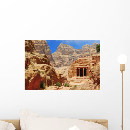 Temple Canyon Petra Wall Decal