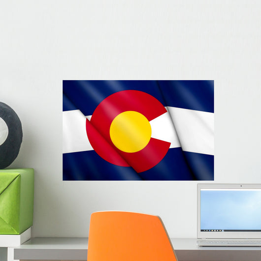 Flag Colorado USA Wall Decal