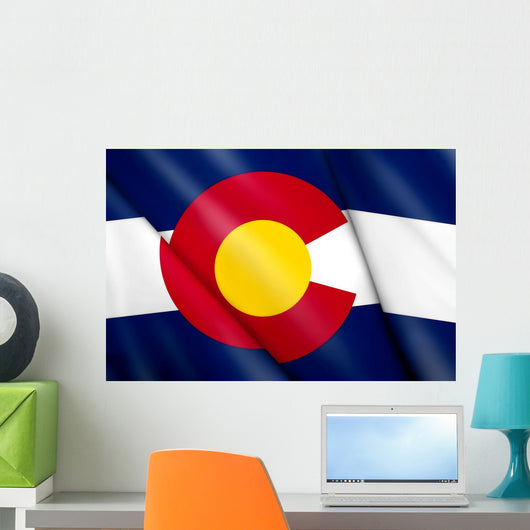 Flag Colorado USA Wall Decal