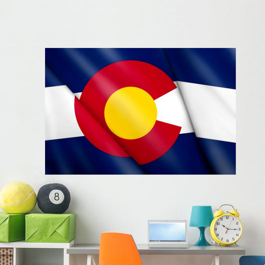 Flag Colorado USA Wall Decal