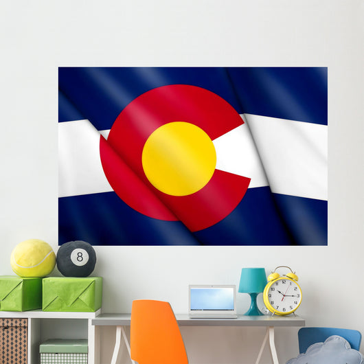Flag Colorado USA Wall Decal
