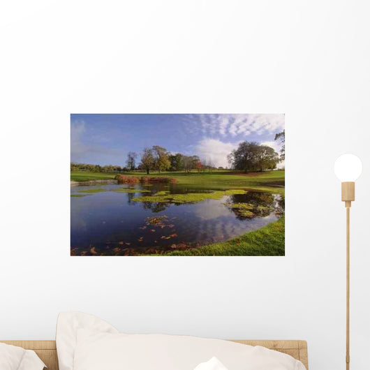 Golf Course Park Wall Decal