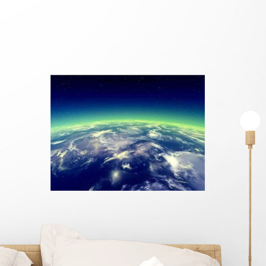 Orbit Earth Wall Decal