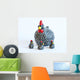 Familia Gallinas Wall Decal