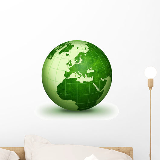 World Globe Wall Decal