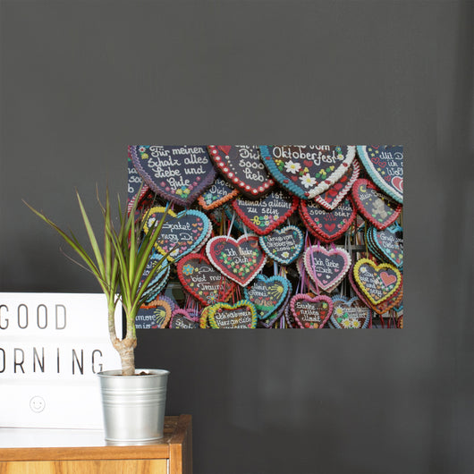 Octoberfest Love Locks Wall Decal