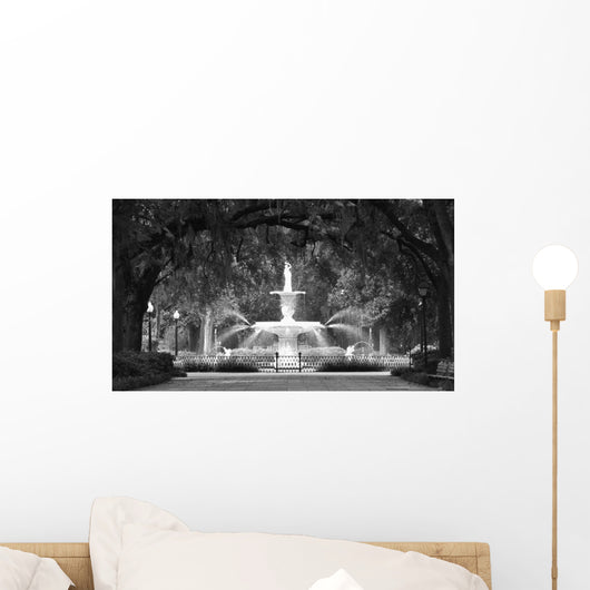 Savannah Fountain Wall Decal