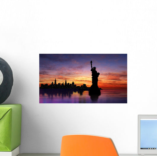 New York Silhouette Wall Decal