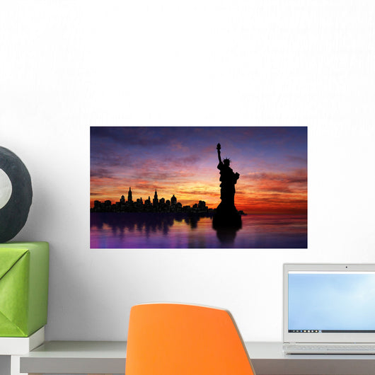 New York Silhouette Wall Decal