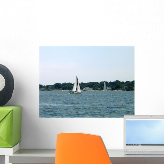 New London Lighthouse and Wall Decal