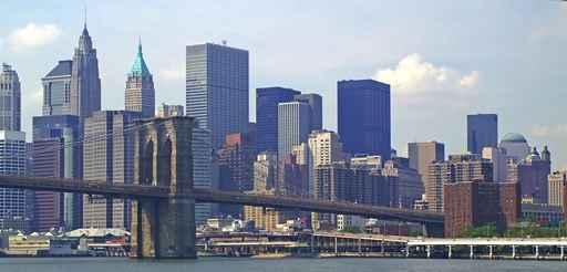 NYC Skyline 12 Wall Decal