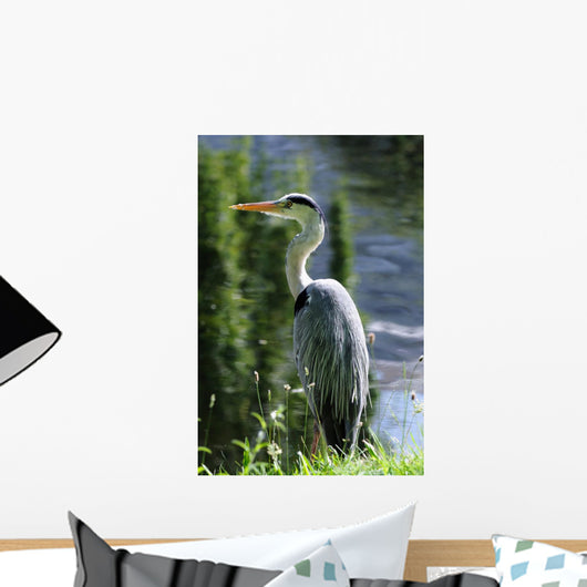 Grey Heron Ardea Cinerea Wall Decal
