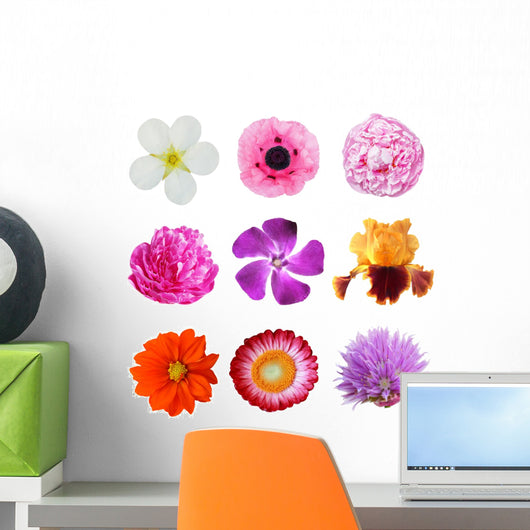 Summer Flowers Wall Stickers