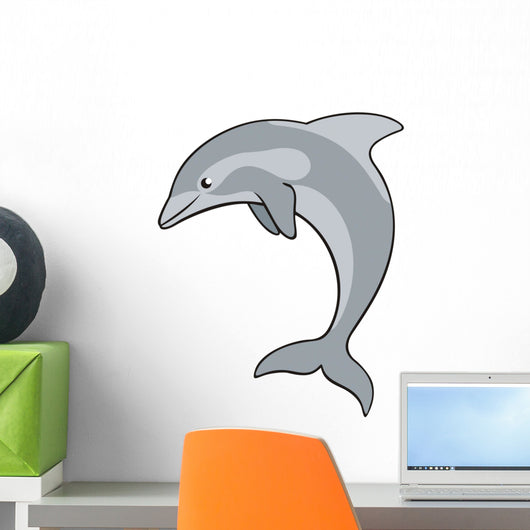 Dolphin Wall Decal Design 1