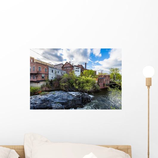 Edge Downtown Brattleboro Vermont Wall Decal