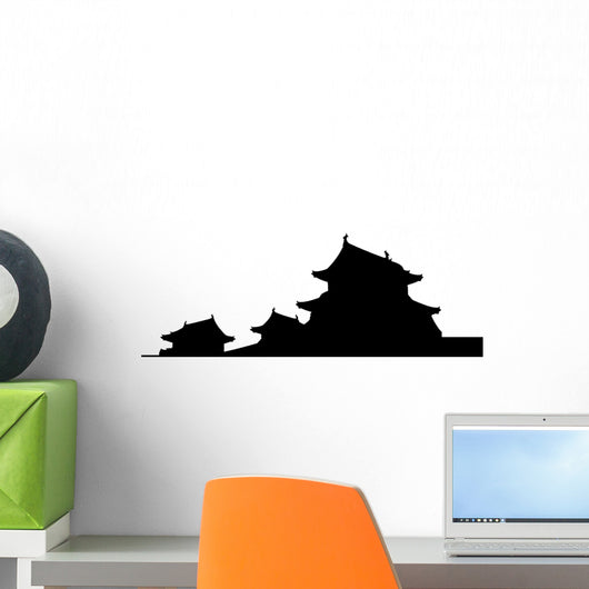 Japanese Castle Wall Decal