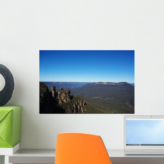 3 Sisters Mount Solitary Wall Decal