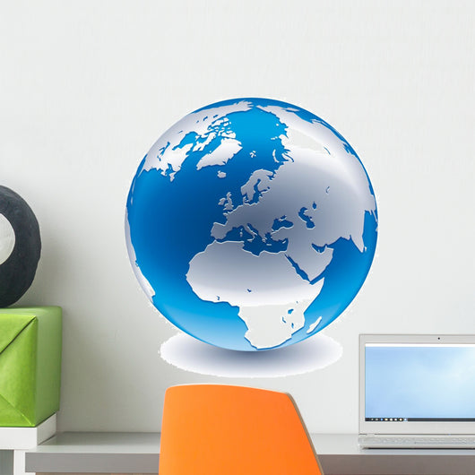 Global World Wall Decal