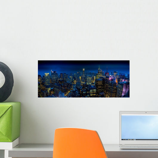 Night Roof Wall Decal