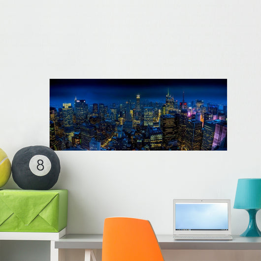 Night Roof Wall Decal