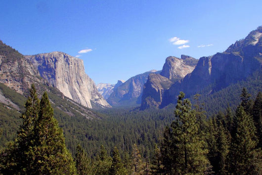 tunnel view in yosemite Wall Mural