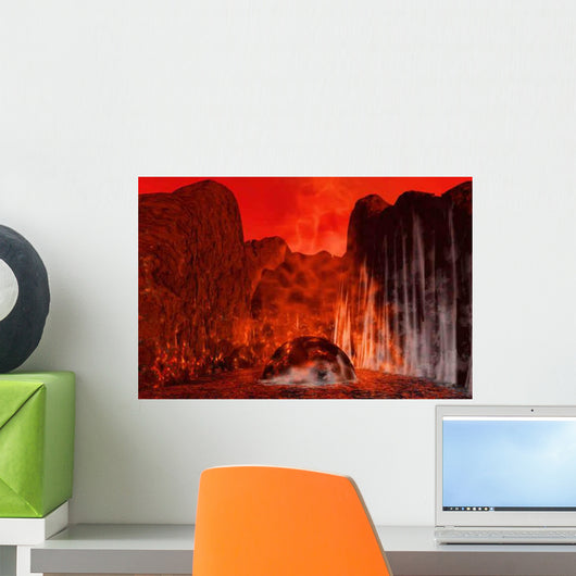 Vulcan Mars Wall Decal