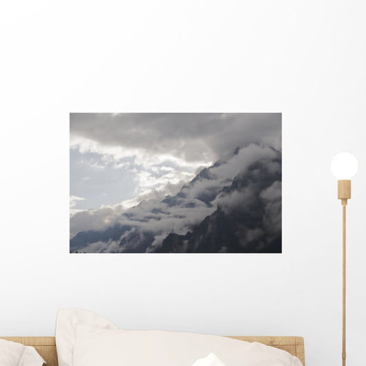 Mists and Clouds Mountains Wall Mural