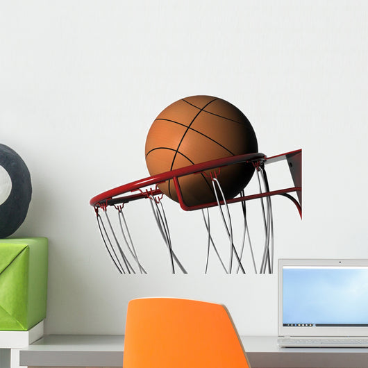 Basketball Hoop Wall Decal