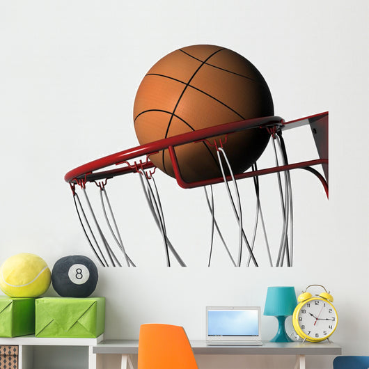 Basketball Hoop Wall Decal