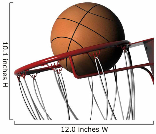 Basketball Hoop Wall Decal
