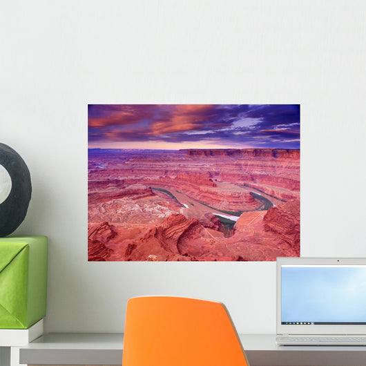 overlook at dead horse point Wall Mural