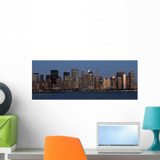 Early Evening Manhattan Wall Decal