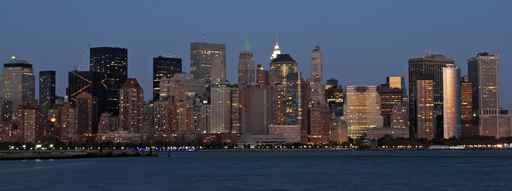 Early Evening Manhattan Wall Decal