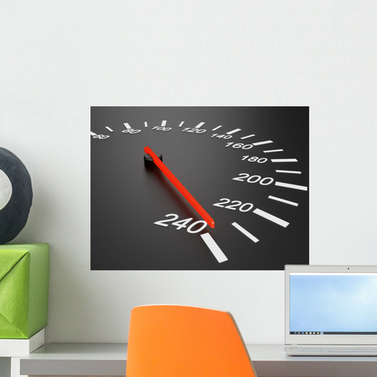 Speedometer Wall Mural