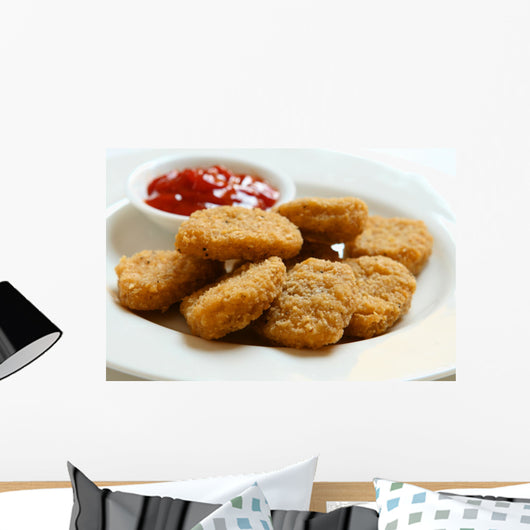 Chicken Nuggets Wall Mural