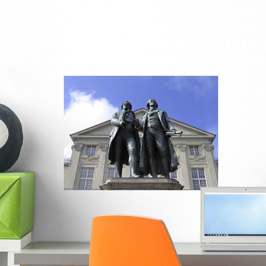 Two German Poets Weimar Wall Decal
