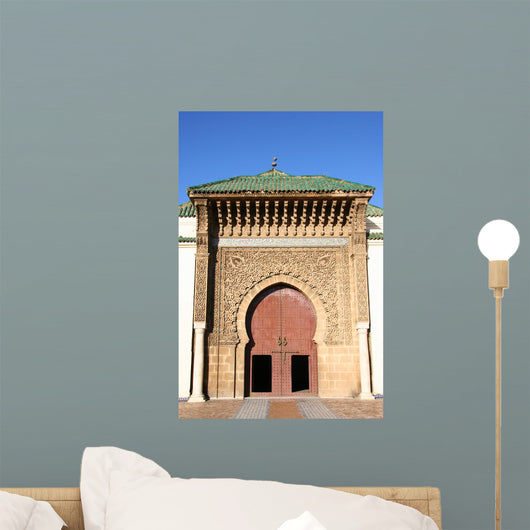 moroccan entrance Wall Mural