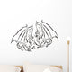 Dragon Abstract Wall Decal