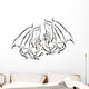 Dragon Abstract Wall Decal