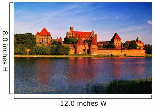 Malbork/Marienburg castle Wall Mural