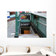 New York Subway Station Wall Mural