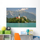 Church on the Bled Island, Slovenia Wall Mural