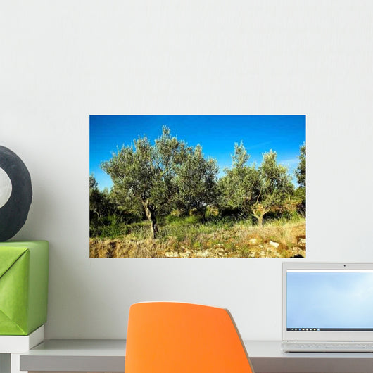 Olive Trees Wall Decal Design 3