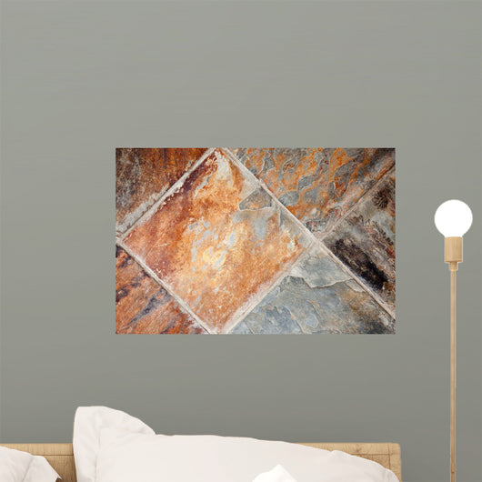 Decorative Stone Tiles Background Wall Mural