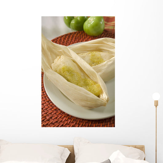 Real Mexican tamales Wall Mural