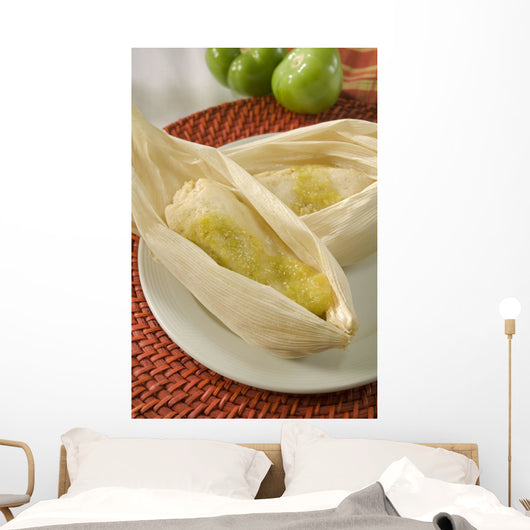 Real Mexican tamales Wall Mural