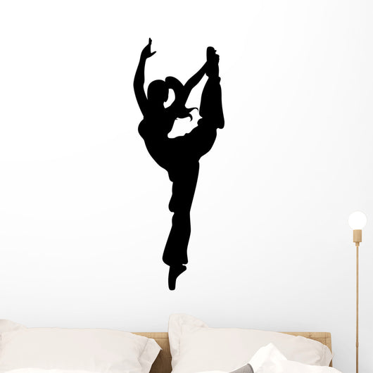 Female Silhouette Wall Mural