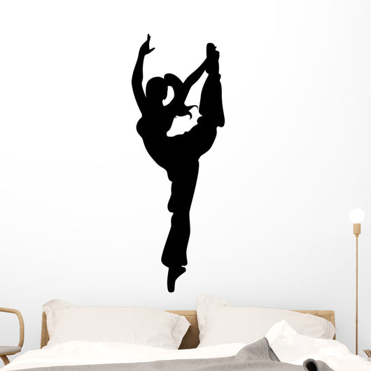 Female Silhouette Wall Mural