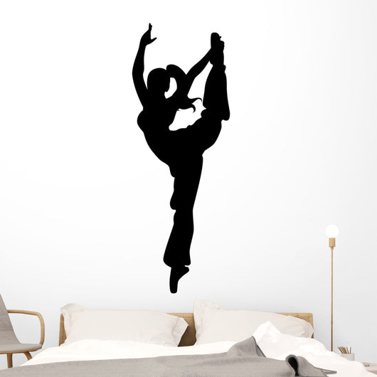 Female Silhouette Wall Mural